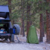 Bathroom tent for camping